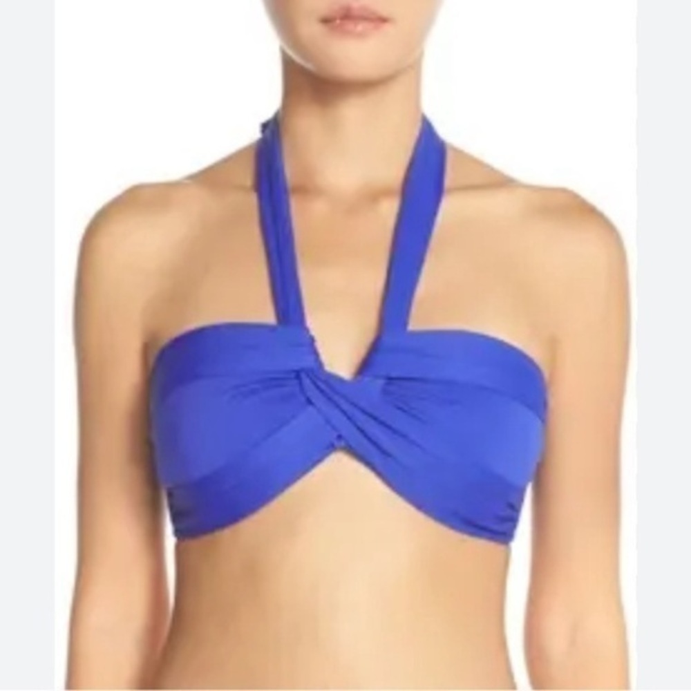 Seafolly Collective Halter Bandeau Bikini Top ONLY